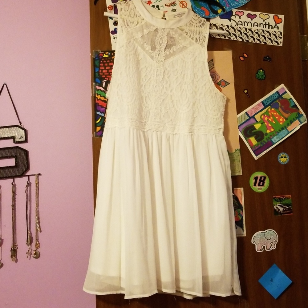 White dress